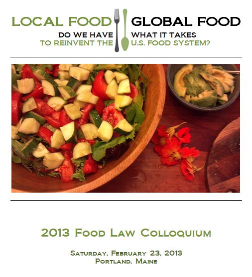 2013 Food Law Colloquium